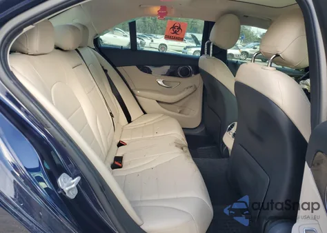 2016 Mercedes-Benz C 300 from USA, damaged, VIN WDDWF4JB7GR145676